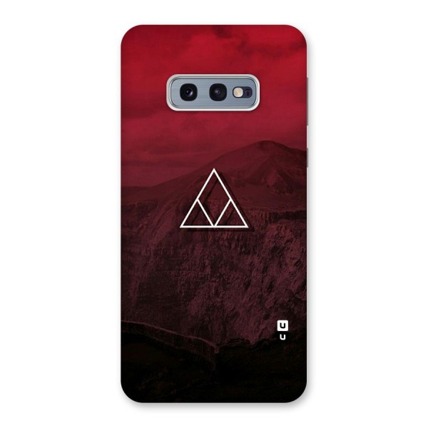 Red Hills Back Case for Galaxy S10e