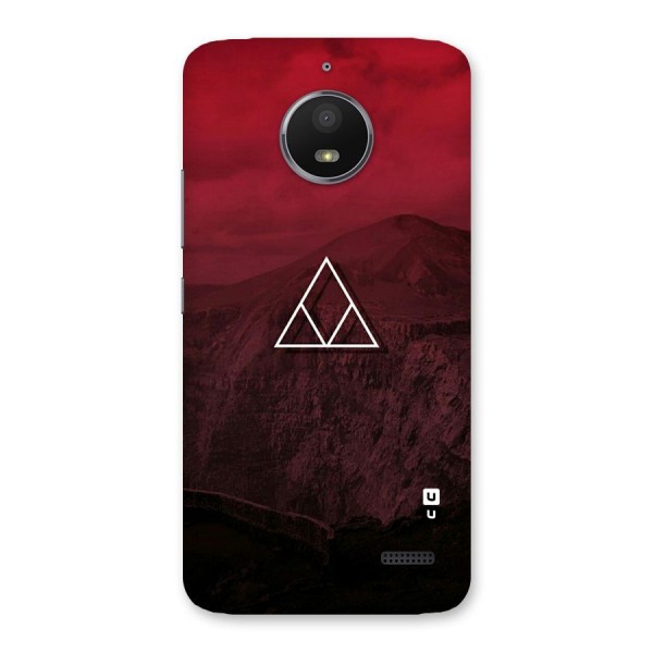 Red Hills Back Case for Moto E4