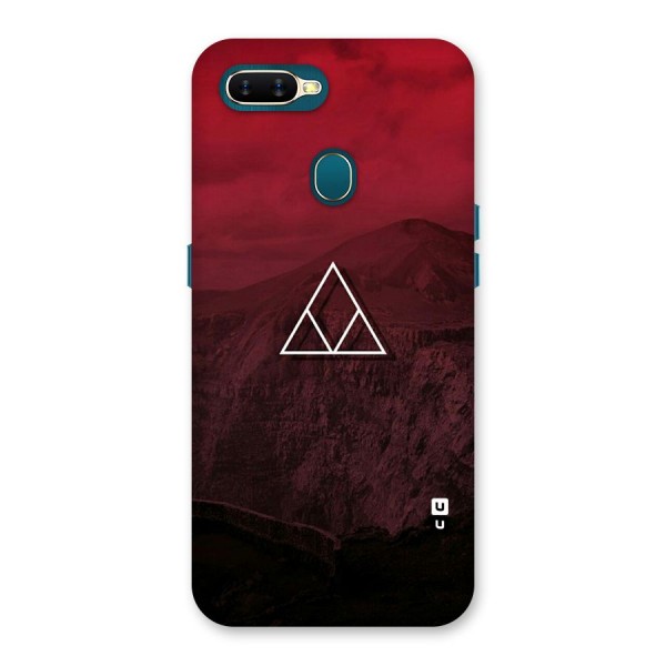 Red Hills Back Case for Oppo A12