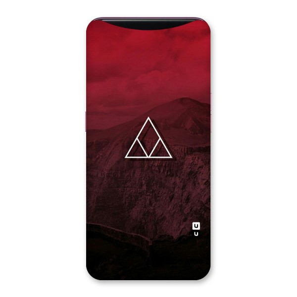 Red Hills Back Case for Oppo Find X