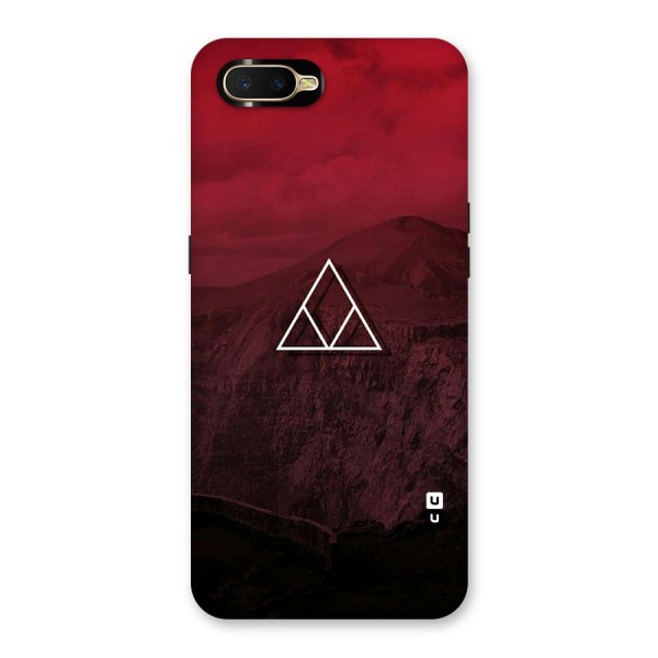 Red Hills Back Case for Oppo K1