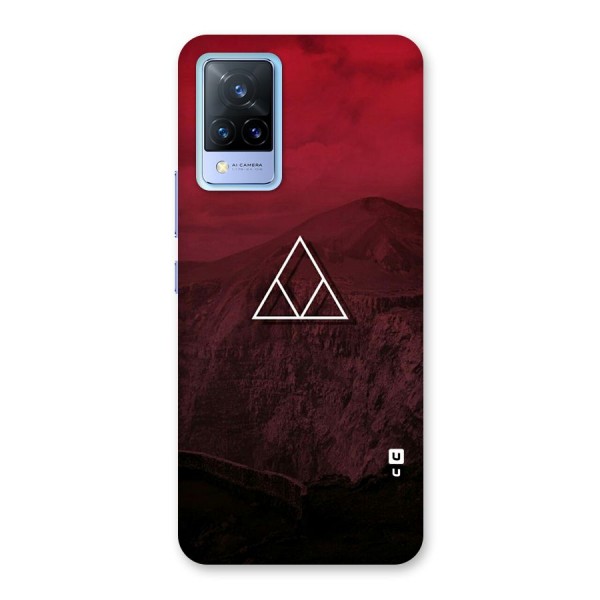 Red Hills Back Case for Vivo V21 5G