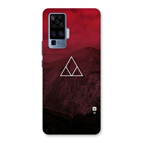 Red Hills Back Case for Vivo X50 Pro