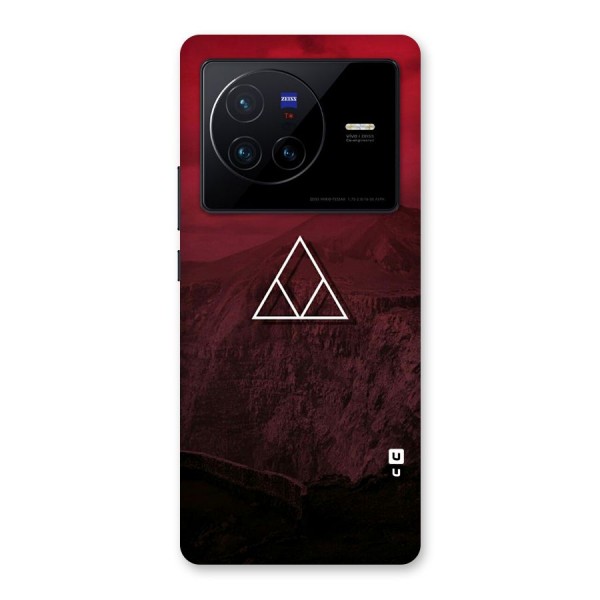 Red Hills Back Case for Vivo X80