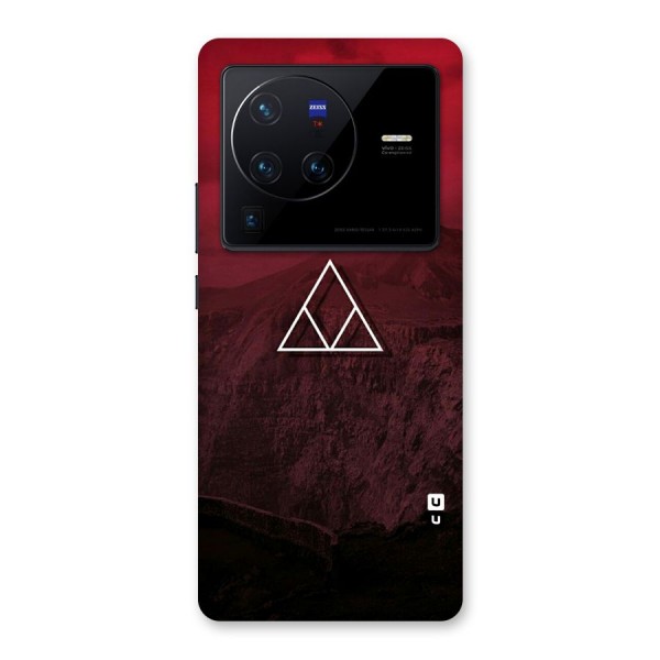 Red Hills Back Case for Vivo X80 Pro