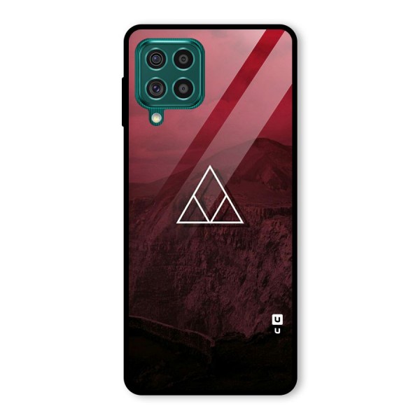 Red Hills Glass Back Case for Galaxy F62