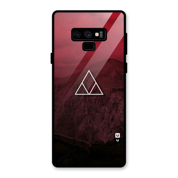 Red Hills Glass Back Case for Galaxy Note 9