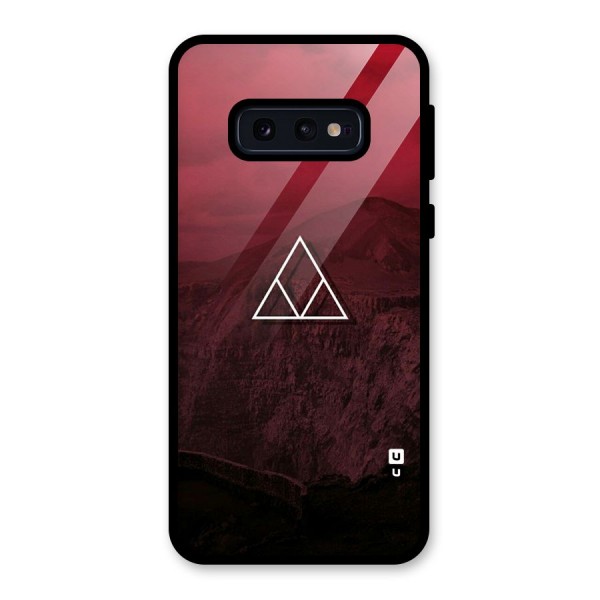 Red Hills Glass Back Case for Galaxy S10e