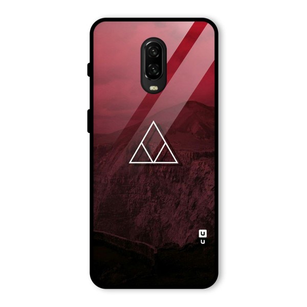 Red Hills Glass Back Case for OnePlus 6T