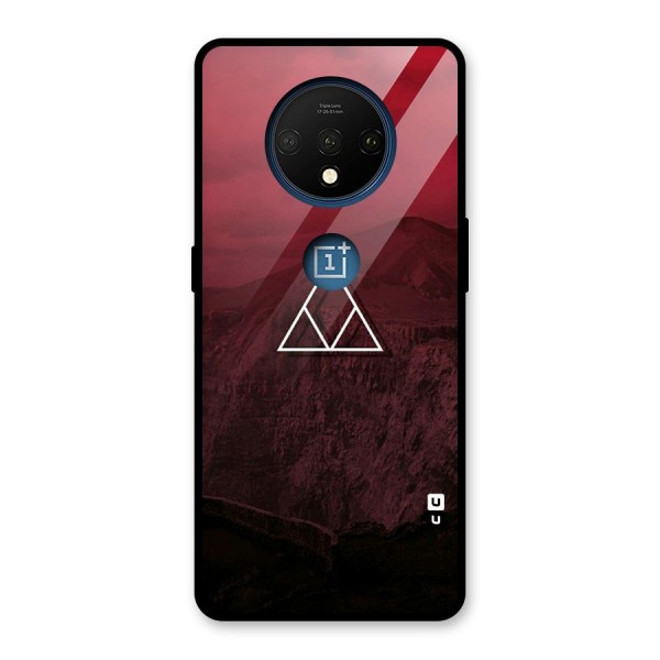 Red Hills Glass Back Case for OnePlus 7T