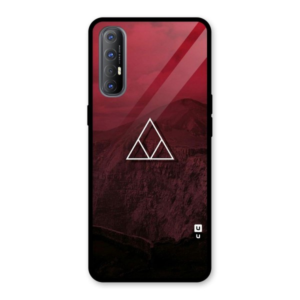 Red Hills Glass Back Case for Oppo Reno3 Pro