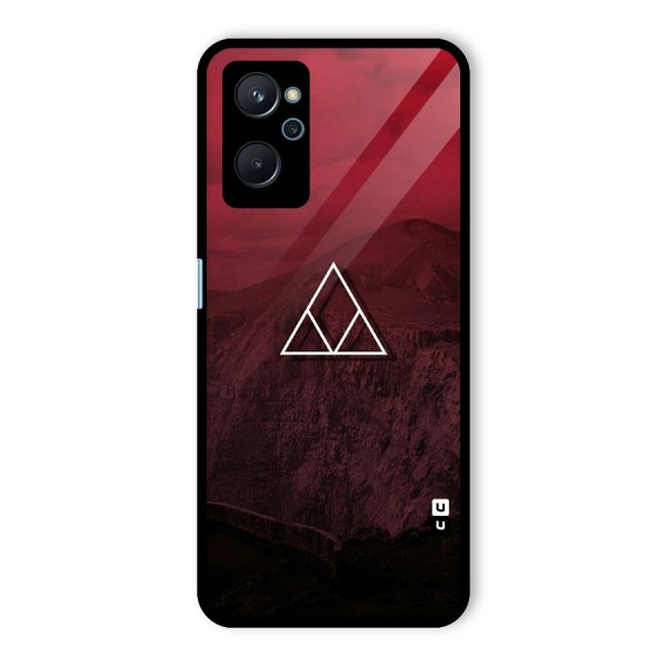 Red Hills Glass Back Case for Realme 9i