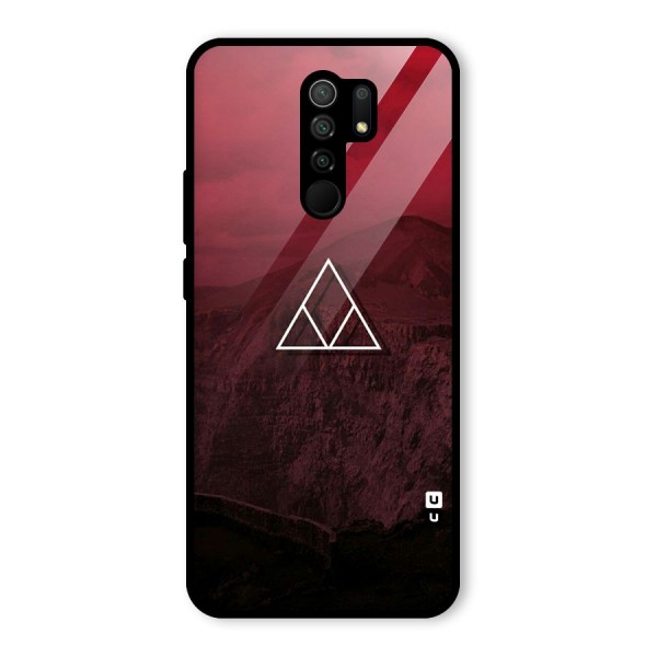 Red Hills Glass Back Case for Redmi 9 Prime