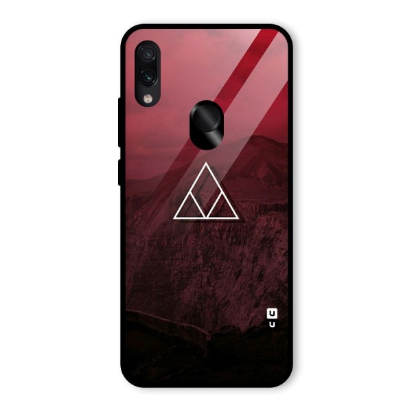 Red Hills Glass Back Case for Redmi Note 7