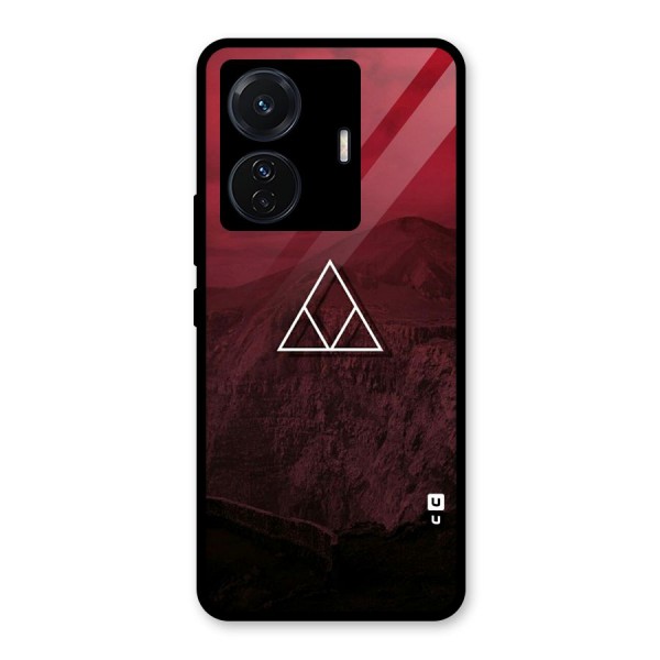 Red Hills Glass Back Case for Vivo T1 Pro