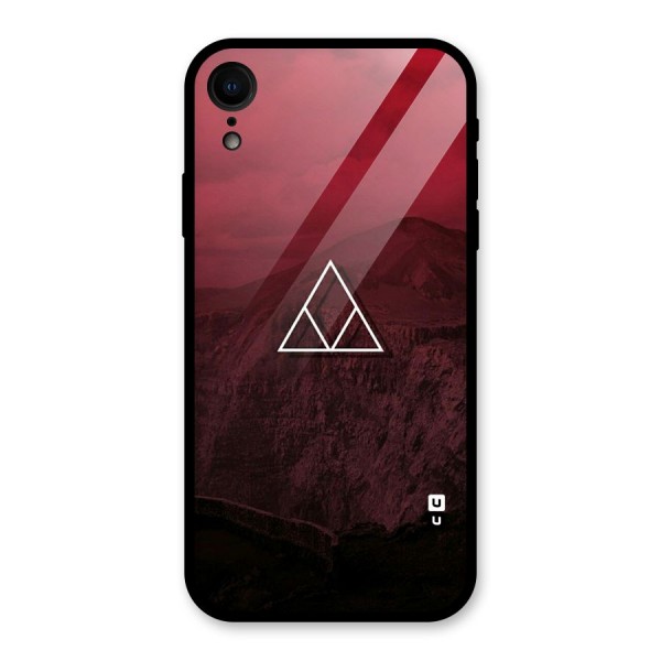 Red Hills Glass Back Case for XR