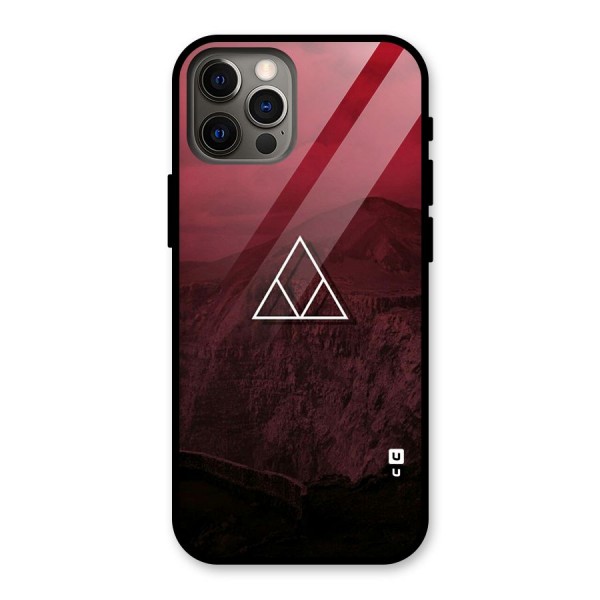 Red Hills Glass Back Case for iPhone 12 Pro