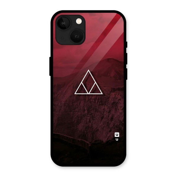 Red Hills Glass Back Case for iPhone 13