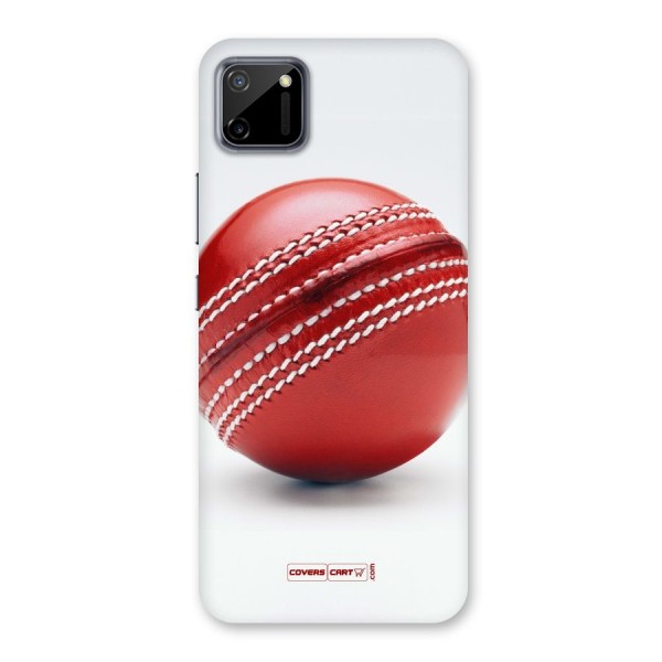 Red International Cricket Ball Back Case for Realme C11