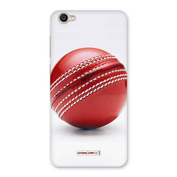 Red International Cricket Ball Back Case for Vivo Y55s