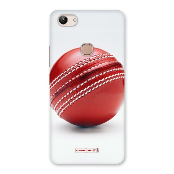 Red International Cricket Ball Back Case for Vivo Y83