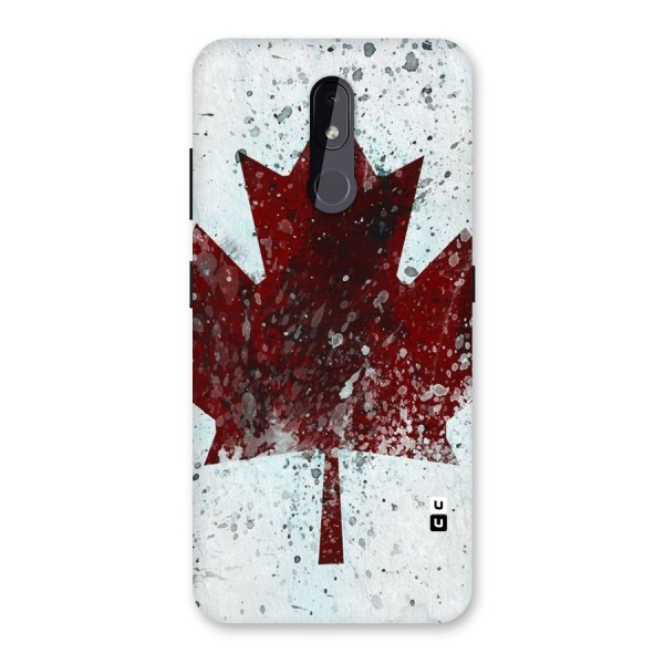 Red Maple Snow Back Case for Nokia 3.2