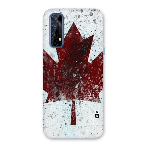 Red Maple Snow Back Case for Realme 7