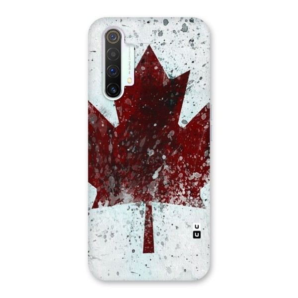 Red Maple Snow Back Case for Realme X3