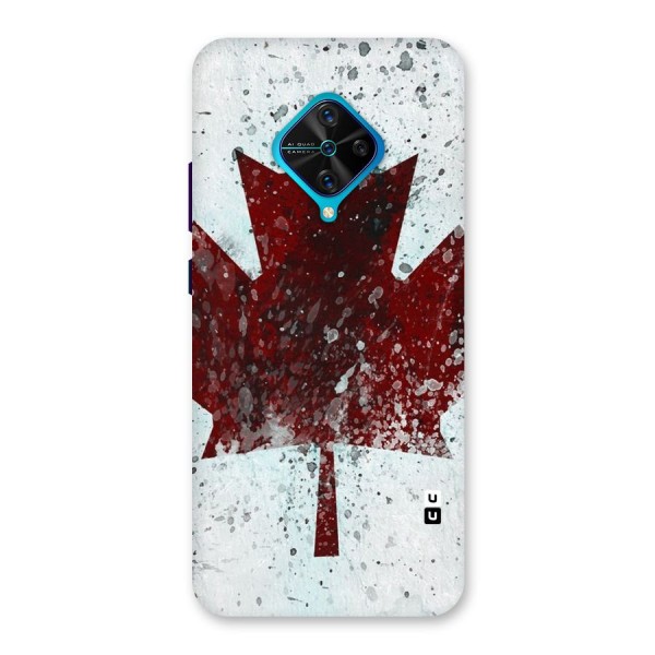 Red Maple Snow Back Case for Vivo S1 Pro