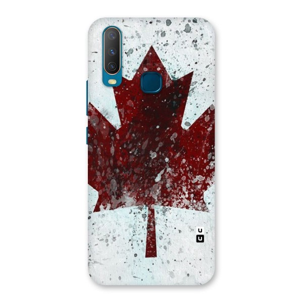 Red Maple Snow Back Case for Vivo Y15