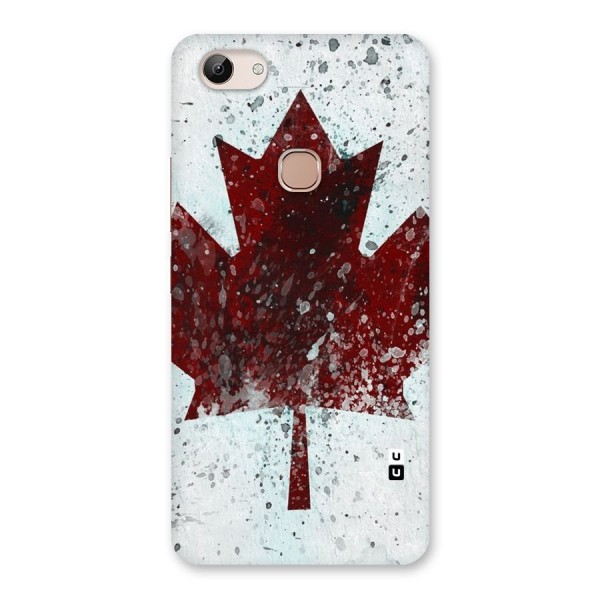 Red Maple Snow Back Case for Vivo Y83