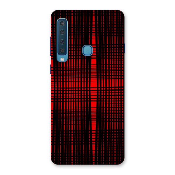 Red Net Design Back Case for Galaxy A9 (2018)