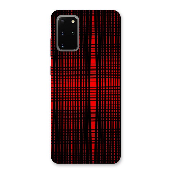 Red Net Design Back Case for Galaxy S20 Plus