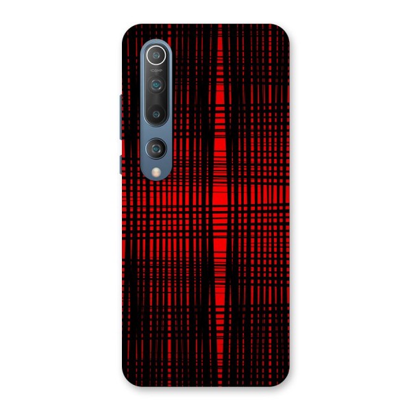 Red Net Design Back Case for Mi 10