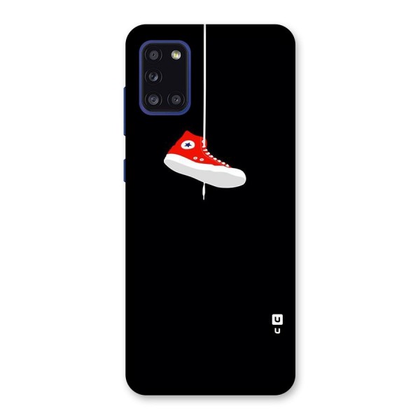 Red Shoe Hanging Back Case for Galaxy A31