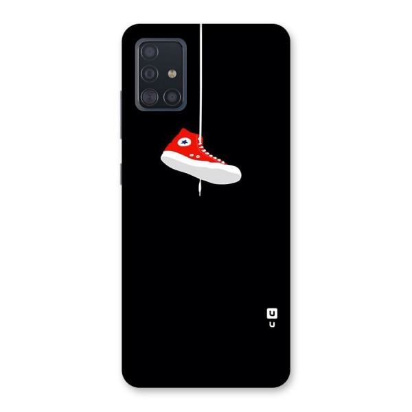 Red Shoe Hanging Back Case for Galaxy A51