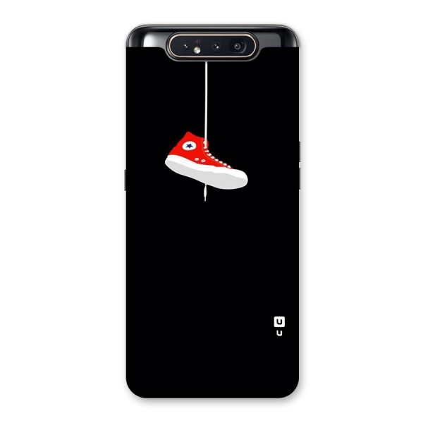 Red Shoe Hanging Back Case for Galaxy A80