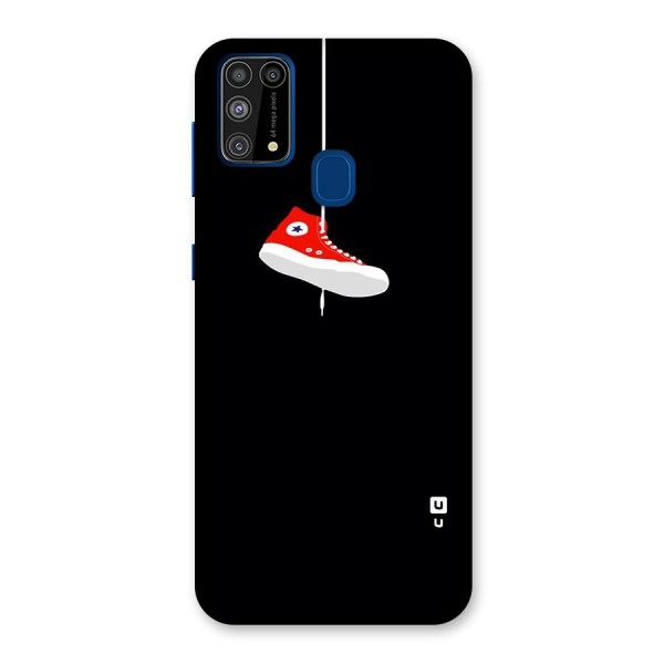 Red Shoe Hanging Back Case for Galaxy F41