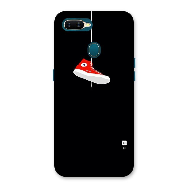 Red Shoe Hanging Back Case for Oppo A12