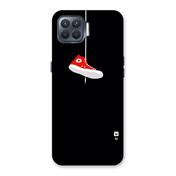 Red Shoe Hanging Back Case for Oppo F17 Pro