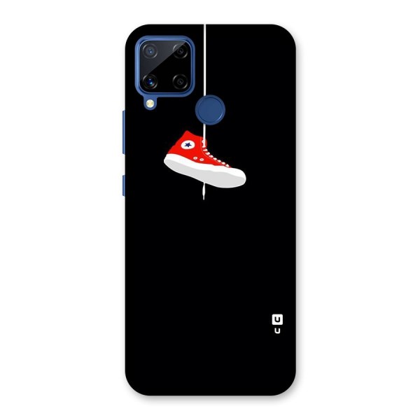 Red Shoe Hanging Back Case for Realme Narzo 30A