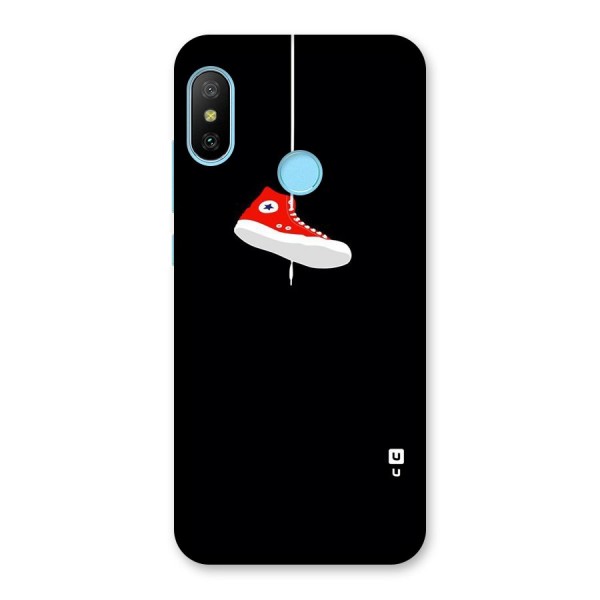 Red Shoe Hanging Back Case for Redmi 6 Pro