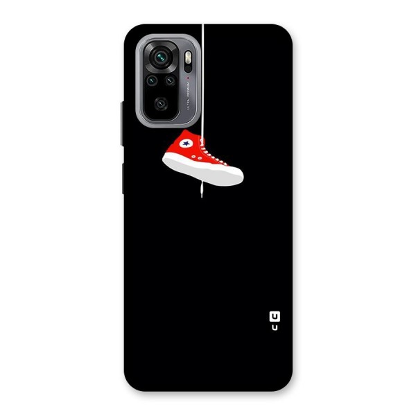 Red Shoe Hanging Back Case for Redmi Note 10