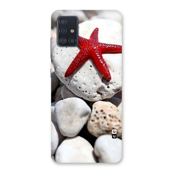 Red Star Fish Back Case for Galaxy A51