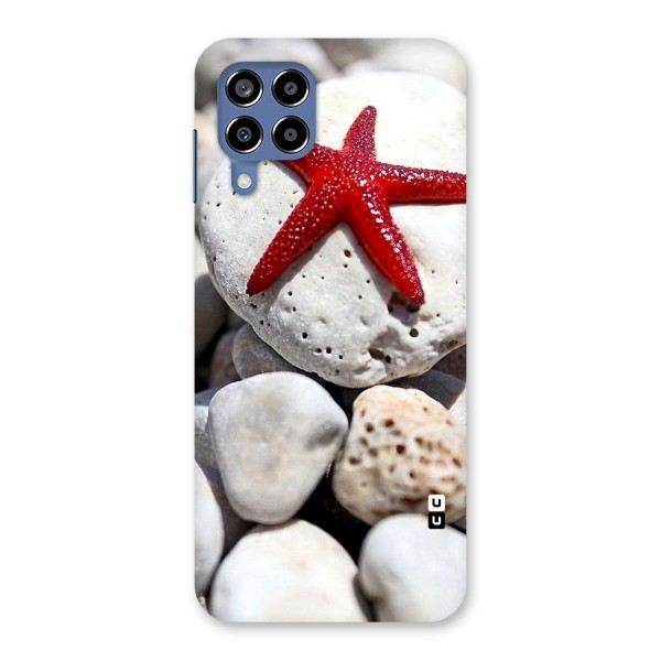 Red Star Fish Back Case for Galaxy M53 5G