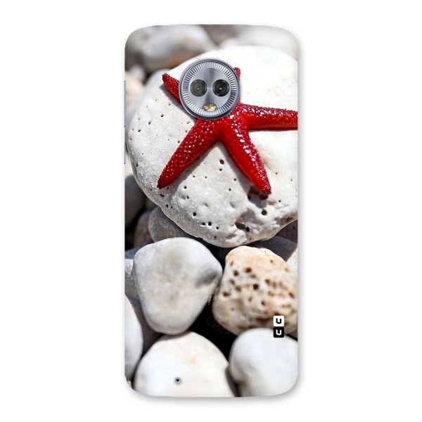 Red Star Fish Back Case for Moto G6