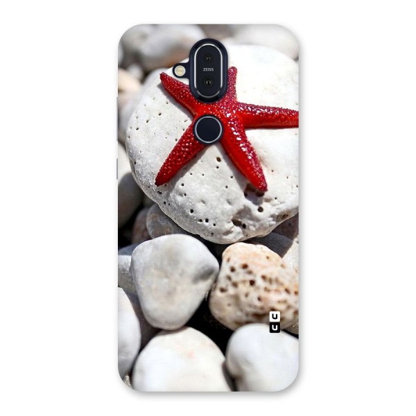 Red Star Fish Back Case for Nokia 8.1