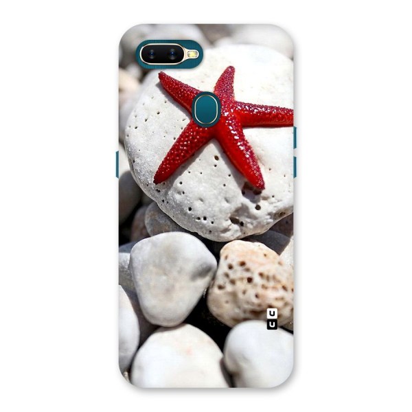 Red Star Fish Back Case for Oppo A12