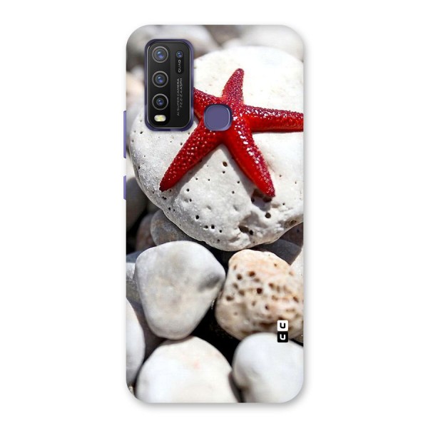 Red Star Fish Back Case for Vivo Y30