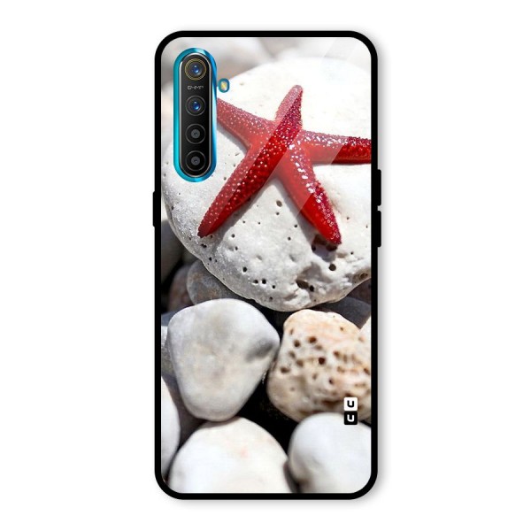 Red Star Fish Glass Back Case for Realme XT